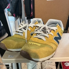 靴👟NEWBALANCE✨シューズイエロースニーカーメンズスニーカー28cmニューバランス黄色の画像