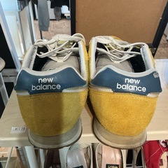 靴👟NEWBALANCE✨シューズイエロースニーカーメンズスニーカー28cmニューバランス黄色の画像