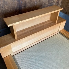 あげます！　シングルベッド　木枠　畳のベッド　簡単組み立て式　の画像