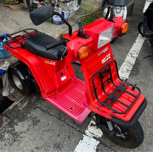 《配達などに》ホンダジャイロx 綺麗です