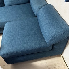 ソファ　オットマン　2個の画像