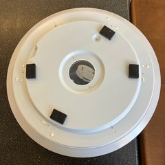 K2509-312 NEC LED シーリングライト HLDZ08600 8畳 調光可能 リモコン付き 2019年製 動作確認済み キズ汚れ有り の画像
