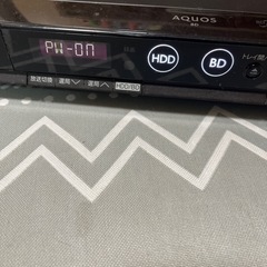 ※ジャンク品　SHARP AQUOS Blu-rayレコーダーの画像