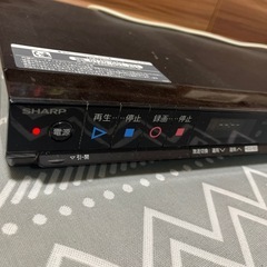 ※ジャンク品　SHARP AQUOS Blu-rayレコーダーの画像