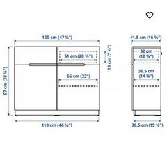 IKEAリビング収納の画像