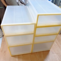 クリアケース　衣装ケースの画像