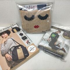 ANNA SUI ヒロココシノ アジョリー 宝島社 付録バッグ 3点セット 新品 未使用 トートバッグ ポーチ エコバッグ 88265-1-010Tの画像