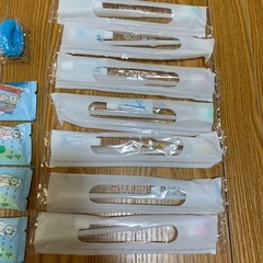 子供用歯ブラシ 4本セット 大人用歯ブラシ　7本セット　ヘアゴム3つセットの画像