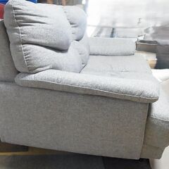 二人掛けソファ　布製　ワンちゃんも使用品　の画像