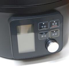 開封保管品 IRIS OHYAMA 電気圧力鍋 PMPC-MA4 4.0L 2021年製 ブラック 調理器具 キッチン用品 アイリスオーヤマ 札幌市 清田区 平岡の画像