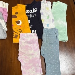 保育園着80 洋服 ズボンの画像