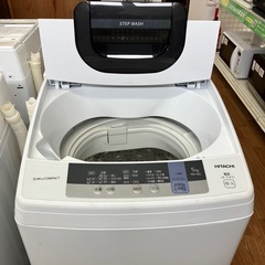 HITACHI　全自動洗濯機の画像