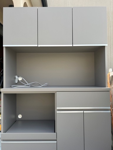 キッチン棚　食器棚　レンジボード