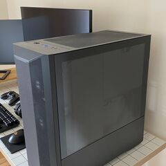 自作ゲーミングPC＋モニター（2台）＋周辺機器フルセット！の画像