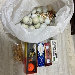 （お取引決まりました）ゴルフセット　ボール付きの画像