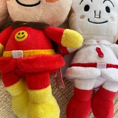 あんぱんまん　ぬいぐるみの画像