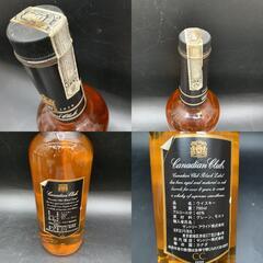 M347　アメリカウイスキー カナディアン クラブ ブラックラベル 750ml 40% CANADIAN CLUB カナディアンウイスキーの画像