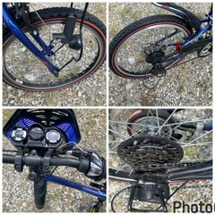 お薦め品‼️ ブリヂストン BRIDGESTONE 子ども用自転車 エクスプレスジュニア 22インチ 外装6段変速 の画像