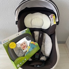 コンビ　クルムーブスマートISOFIX　エッグショック　チャイルドシートの画像