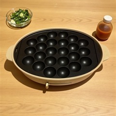 BRUNO オーバルホットプレート　グレージュの画像