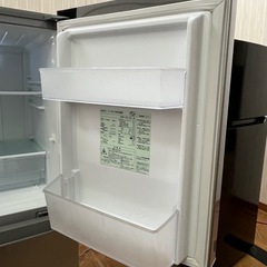 #10 激安冷蔵庫!! AQUA 2ドア 126L 2019年 AQR-13H-(S)の画像