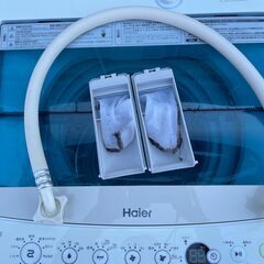 ★動作〇★ 家電 洗濯機 清掃済 保証有 Haier JW-C45A 4.5kg 2019年製 ハイアール 一人ぐらい向け 455の画像