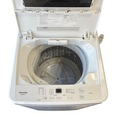 マクスゼン 全自動 洗濯機 5.0kg 2024年製 JW50WP01 中古の画像