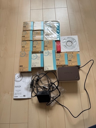 pomrie ポムリエ　スタンプキット 15-60 15-15 45-90 ヨドバシ.com - カシオ CASIO スタンプメーカー pomrie ポムリエ用