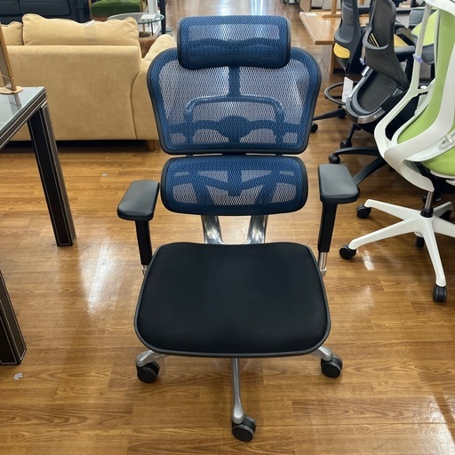 ワークチェア　Ergohuman  PRO ブラック　ヨゴレ有り　【トレファク　川越店】