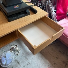 IKEA デスク・ドレッサー竹製の画像