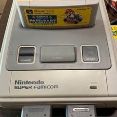 スーパーファミコン　ソフト付の画像