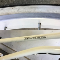 h-112△ q 岐阜発/ INNOVATION FACTORY/ 22インチ/ 自転車/ 変速なし/ 走行確認/ 現状品/ R7.8/22 △の画像