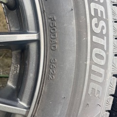 225/65R17 ブリヂストンスタッドレスタイヤセット！の画像