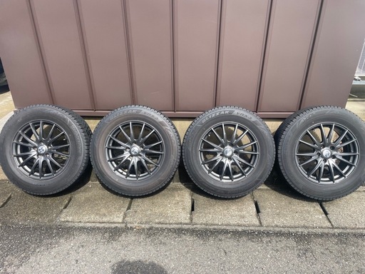 225/65R17 ブリヂストンスタッドレスタイヤセット！