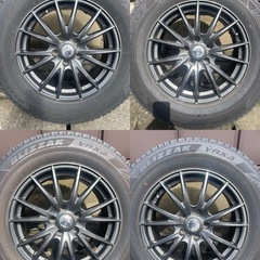 225/65R17 ブリヂストンスタッドレスタイヤセット！の画像