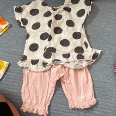 子供パジャマ3点セットの画像