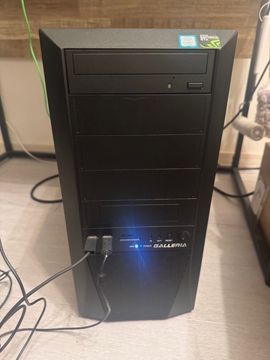 受渡予定者決まりましたガレリア　ゲーミングPC  gtx1070ti corei7-8700k