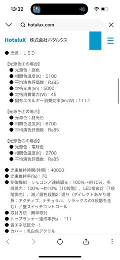 LEDシーリングライト　美品