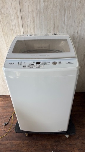 美品　アクア　洗濯機