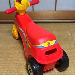 【美品】アンパンマンわんぱくライダー　三輪車の画像