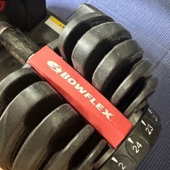 可変式ダンベル
24キロとトレーニングベンチセットの画像