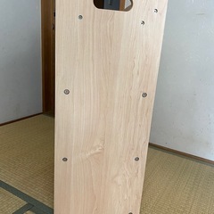本日限定　美品)木製おもちゃ収納棚 9ボックス付きの画像