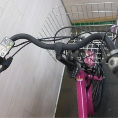 ヤマハ PAS Bobby 電動アシスト自転車 ピンクの画像