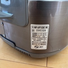 炊飯器　象印 NP-VP10E1の画像