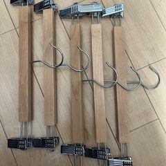 ズボン、スカートハンガーの画像