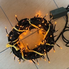 🎃イルミネーション🎄②電球色の電飾の画像