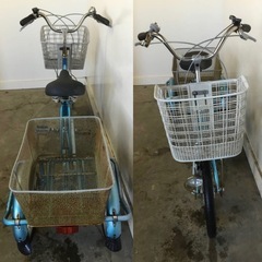 h-117△ 岐阜発/ IMPRESSION SONATA/ 大人用三輪自転車/ スイングあり/ ジャンク/ 走行確認/ 変速なし/ 現状品/ 管s0.4/ R6.12/12 △の画像