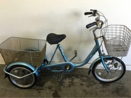 h-117△ 岐阜発/ IMPRESSION SONATA/ 大人用三輪自転車/ スイングあり/ ジャンク/ 走行確認/ 変速なし/ 現状品/ 管s0.4/ R6.12/12 △
