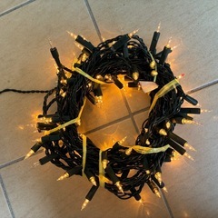🎃イルミネーション🎄④電球色の電飾の画像