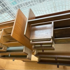 木製の小物収納箱(ハンドメイド)の画像
